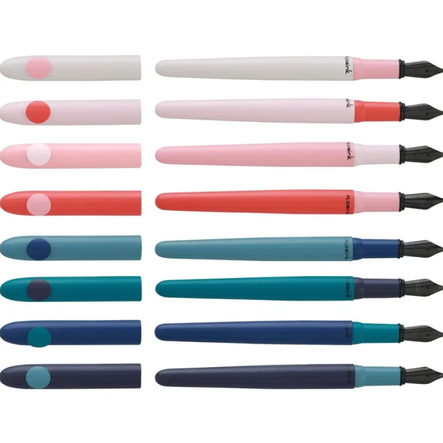 Plumink métal INK Dots 2.0 8 designs assortis