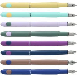 Plumink métal INK "Dots" 8 designs assortis