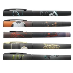 Plumink métal INK "Player" 5 designs assortis