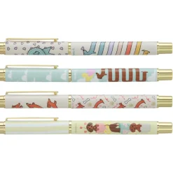 Plumink métal INK Teckel 4 motifs assortis