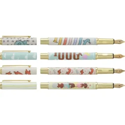 Plumink métal INK Teckel 4 motifs assortis