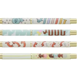 Plumink métal INK Teckel 4 motifs assortis