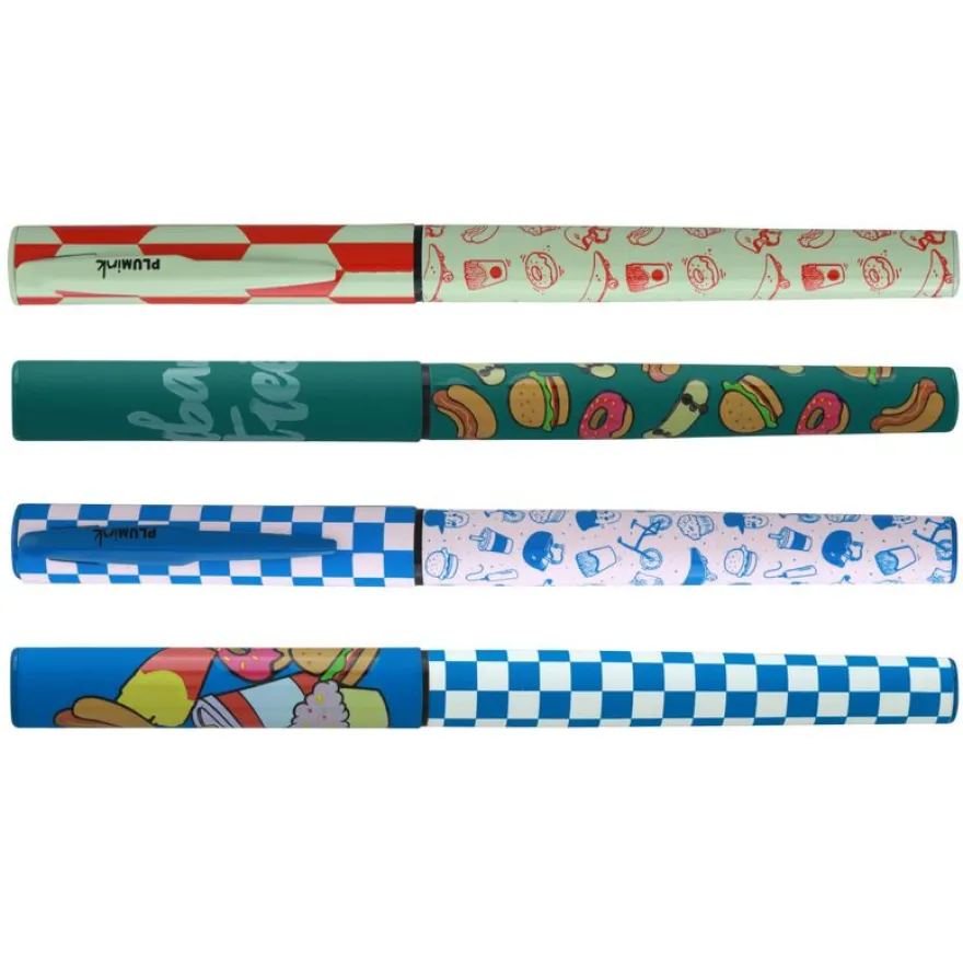 Plumink métal INK Urban Street 4 motifs assortis