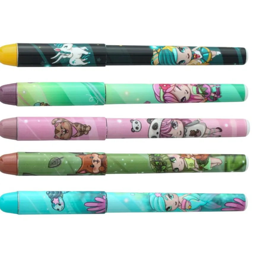 Plumink plastique INK "Feeribizz" 5 designs assortis