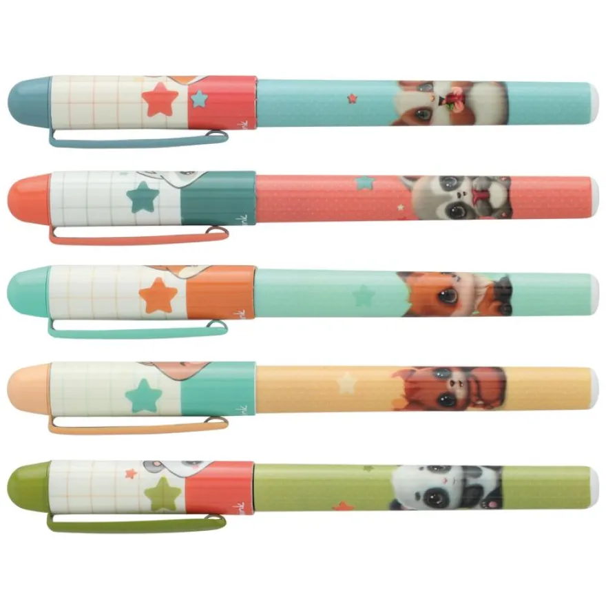 Plumink plastique INK "Fluffy's" 5 designs assortis
