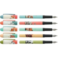 Plumink plastique INK "Fluffy's" 5 designs assortis