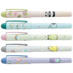 Plumink plastique INK "Kawaî" 5 designs assortis