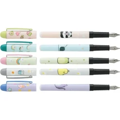 Plumink plastique INK "Kawaî" 5 designs assortis