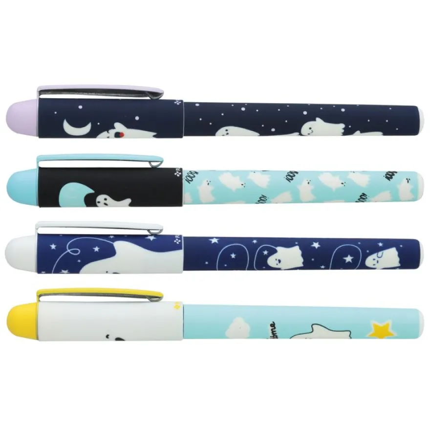 Plumink plastique INK Petit fantôme 4 designs assortis