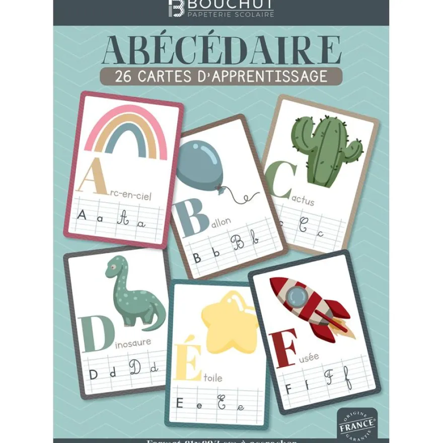 Pochette abécédaire 26 fiches