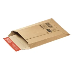 Pochette d'expédition adhésive - 25 cm x 34 cm - kraft - Logistipack