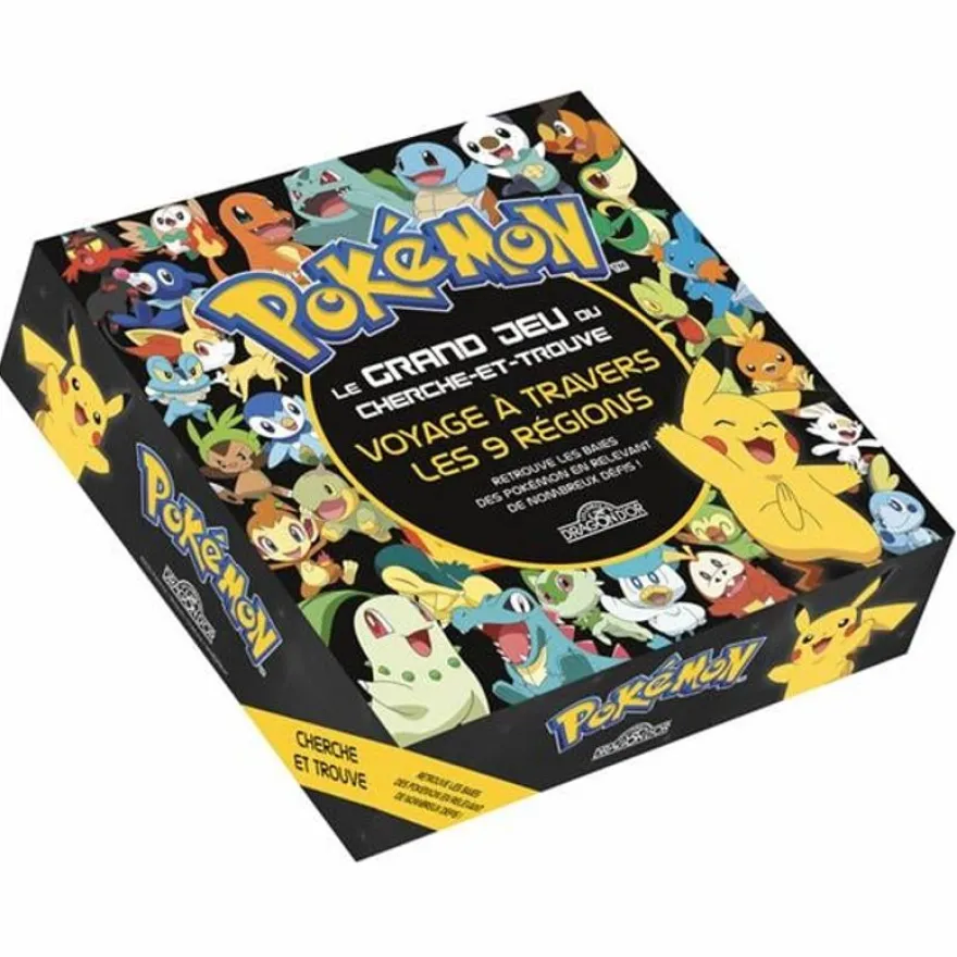 Pokémon : Le grand jeu du cherche-et-trouve : Voyage à travers les 9 régions