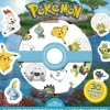 Pokémon - Pochette de stickers épais repositionnables Défis et cherche-et-trouve à créer ! Pochette de 30 autocollants épais et repositionnables avec 4 décors Dès 3 ans