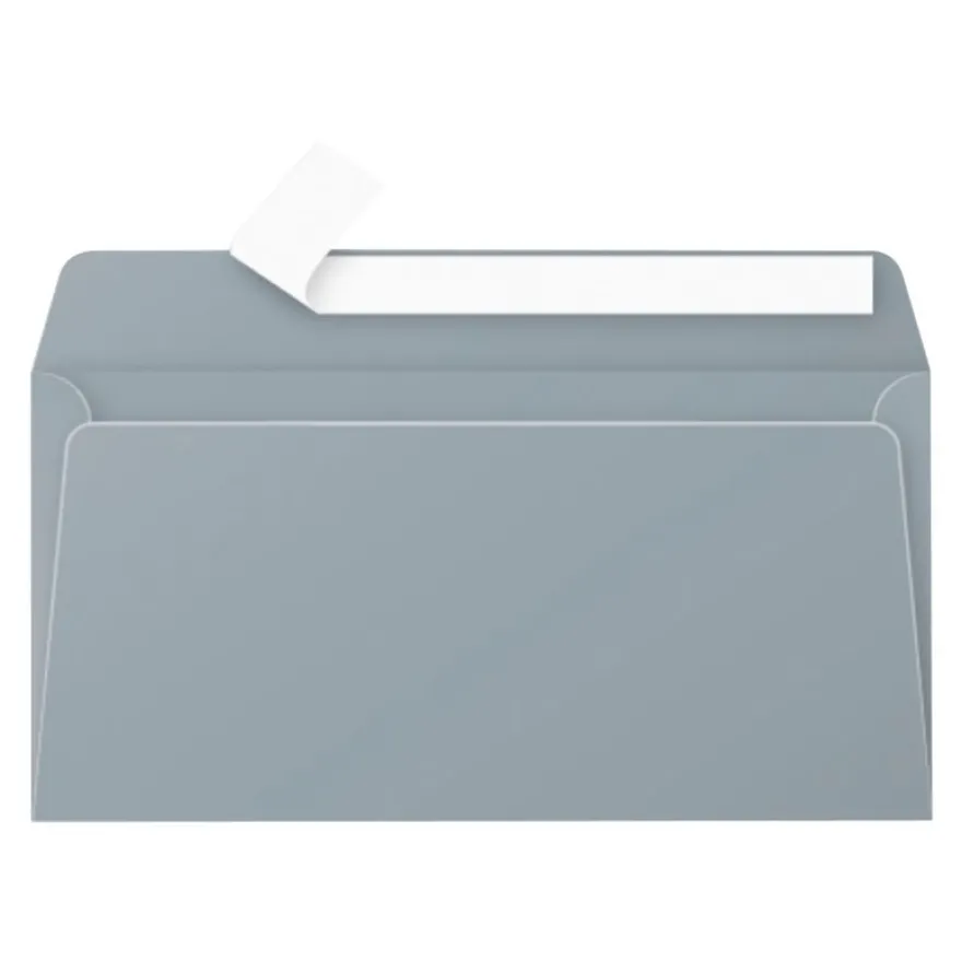 Pollen - 20 Enveloppes - 110 x 220 mm - 120 g/m² - argent
