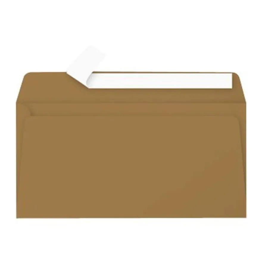 Pollen - 20 Enveloppes - 110 x 220 mm - 135 g/m² - kraft