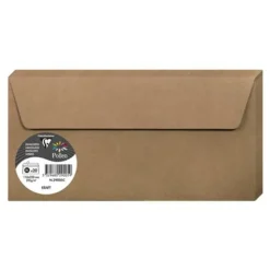 Pollen - 20 Enveloppes - 110 x 220 mm - 135 g/m² - kraft