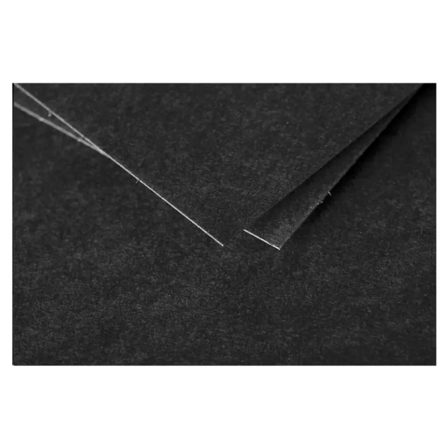 Pollen - 20 Enveloppes - International C5 (162 x 229 mm) - en pointe - côté ouvert - imprimable - noir