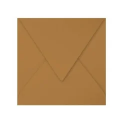 Pollen - 20 Enveloppes gommées - 165 x 165 mm - 120 g/m² - kraft