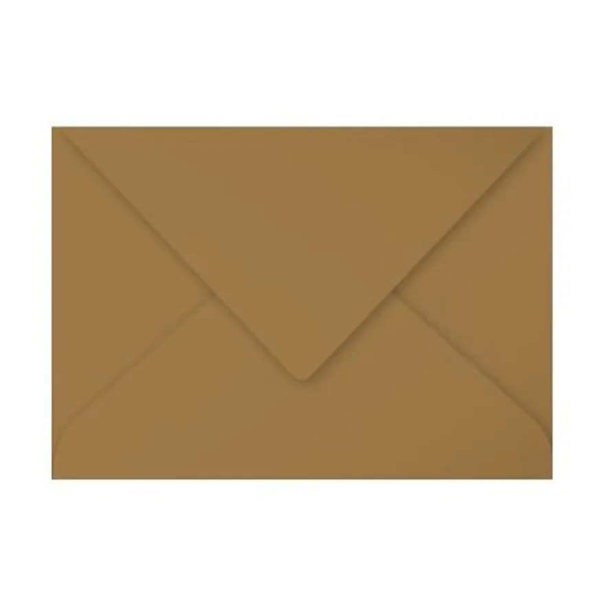 Pollen - 20 Enveloppes gommées - 162 x 229 mm - 135 g/m² - kraft
