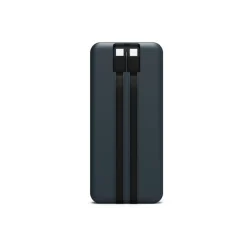 PORT Connect - Batterie de secours - 10000 mAh - 4 connecteurs de sortie (3 x USB-C, USB) - sur le câble : USB-C