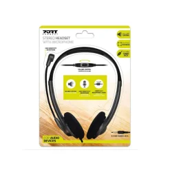 PORT Connect - casque filaire avec micro - noir