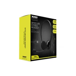 PORT Connect - casque filaire avec micro - noir