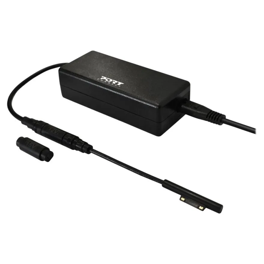 PORT Connect - câble d'alimentation secteur compatible avec MICROSOFT SURFACE