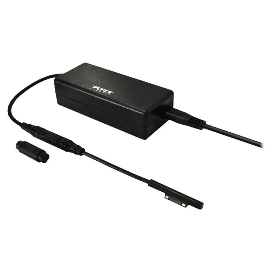 PORT Connect - câble d'alimentation secteur compatible avec MICROSOFT SURFACE