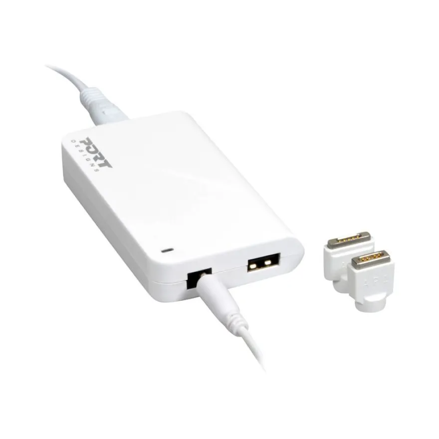 Port Connect - chargeur secteur pour Macbook/Macbook pro 11/12/13" - 1 USB