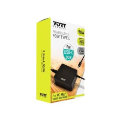 PORT Connect - Chargeur secteur universel USB-C - 90 Watt