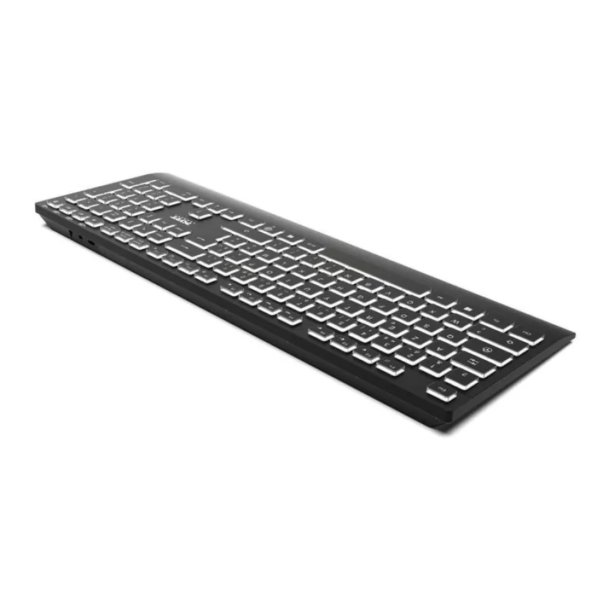 PORT Connect - Ensemble clavier et souris - sans fil - rétroéclairé - AZERTY