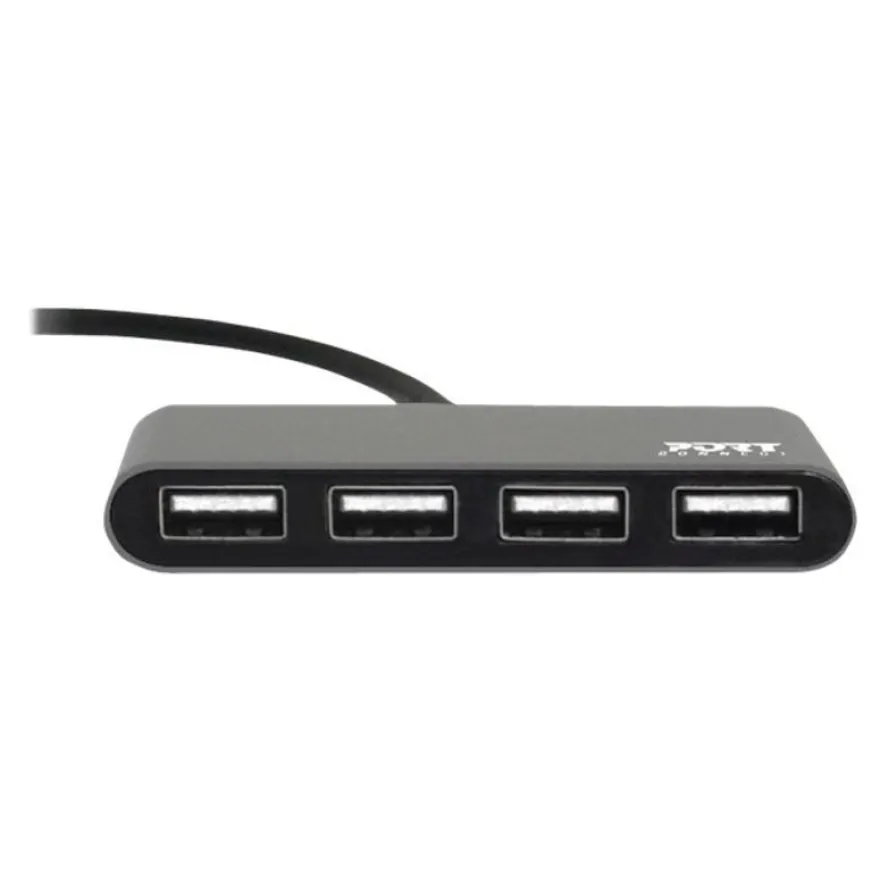 PORT Connect - Hub 4 ports USB 2.0 Type C