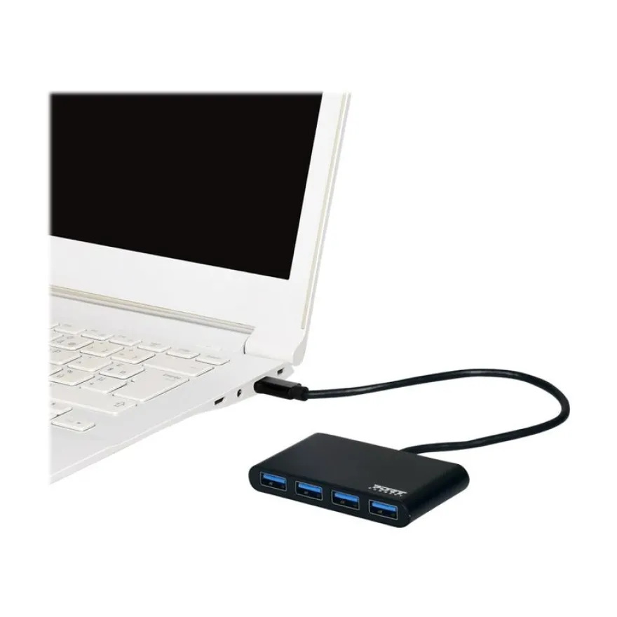 PORT Connect - Hub 4 ports USB 3.0 Type C
