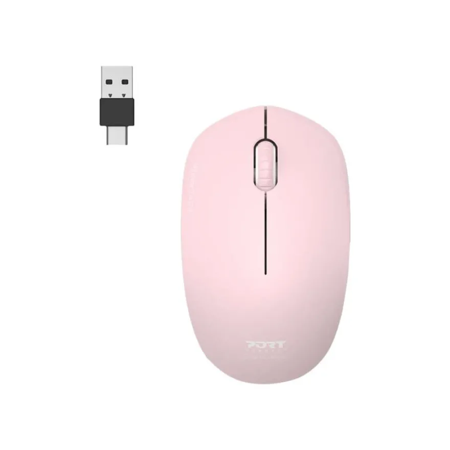 PORT Connect - Souris sans fil - rose