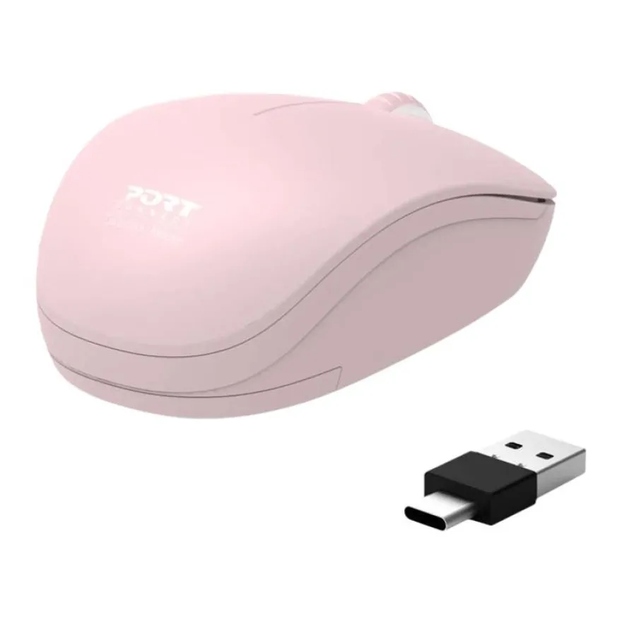 PORT Connect - Souris sans fil - rose