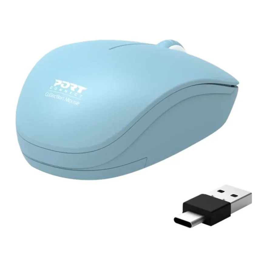 PORT Connect - Souris sans fil - azur