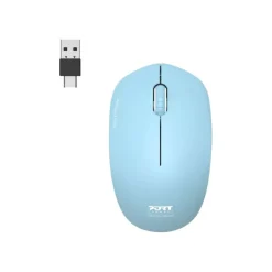 PORT Connect - Souris sans fil - azur