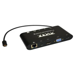 PORT Connect - station d'accueil - USB-C - VGA, HDMI, Mini DP - GigE