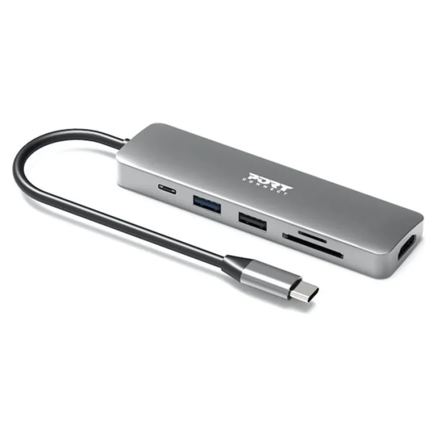 PORT connect - Station d'accueil 5-en-1 - USB-C - HDMI