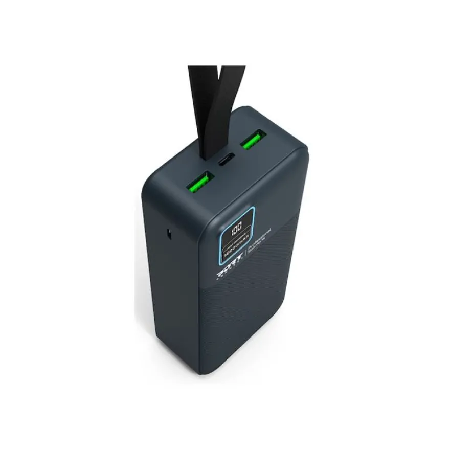 PORT Connect Adventure - Batterie de secours - 30000 mAh - 2 connecteurs de sortie (2 x USB)