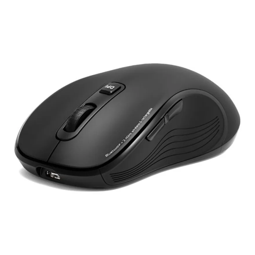 PORT Connect Professional ESSENTIAL - Souris sans fil - 5 boutons - noir