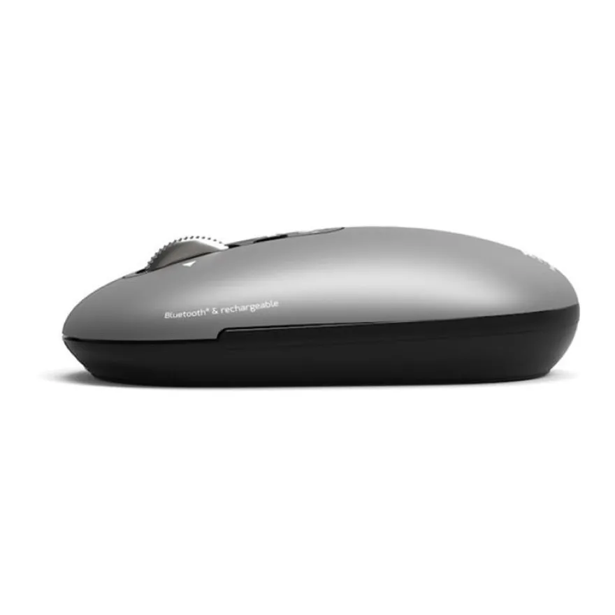 PORT Connect Professional PURE - Souris sans fil - rechargeable - 4 boutons - gris