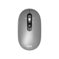 PORT Connect Professional PURE - Souris sans fil - rechargeable - 4 boutons - gris