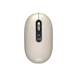 PORT Connect PURE COLOR - Souris sans fil - rechargeable - 5 boutons - pearl