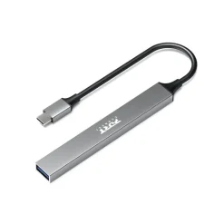 PORT Designs - Hub 4 ports USB-A + 1 X USB-C