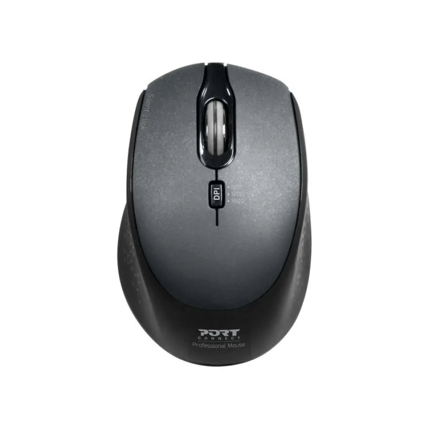 PORT DESIGNS - Souris sans fil - silencieuse - noir