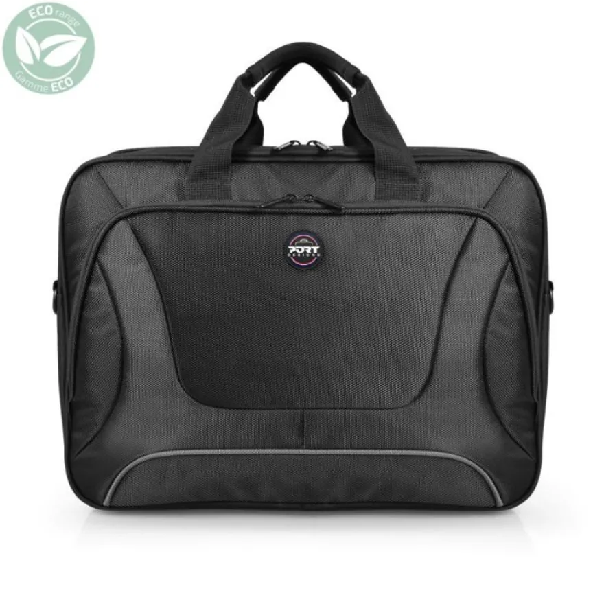 Port Designs Courchevel Clamshell - Sacoche pour ordinateur portable 17,3" - noir