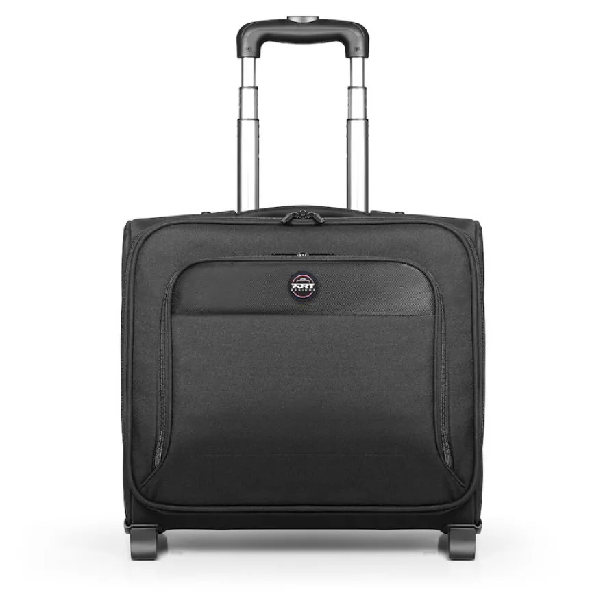 Port Designs Hanoi - Trolley à roulettes pour ordinateur portable 15,6" - noir