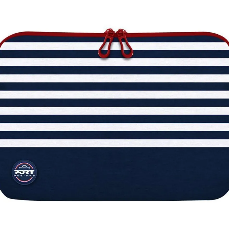 Port Designs La Marinière - Housse pour ordinateur portable 15,6" - bleu/blanc