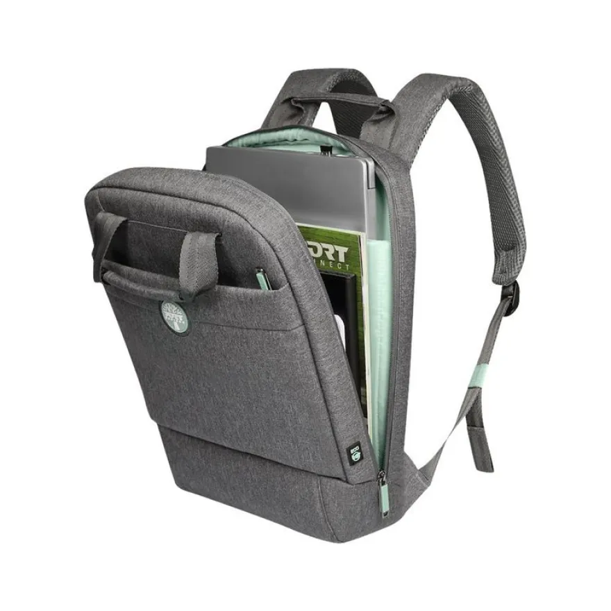 Port Designs Yosemite Eco-Trendy - Sac à dos pour ordinateur portable 13,3/14" - gris
